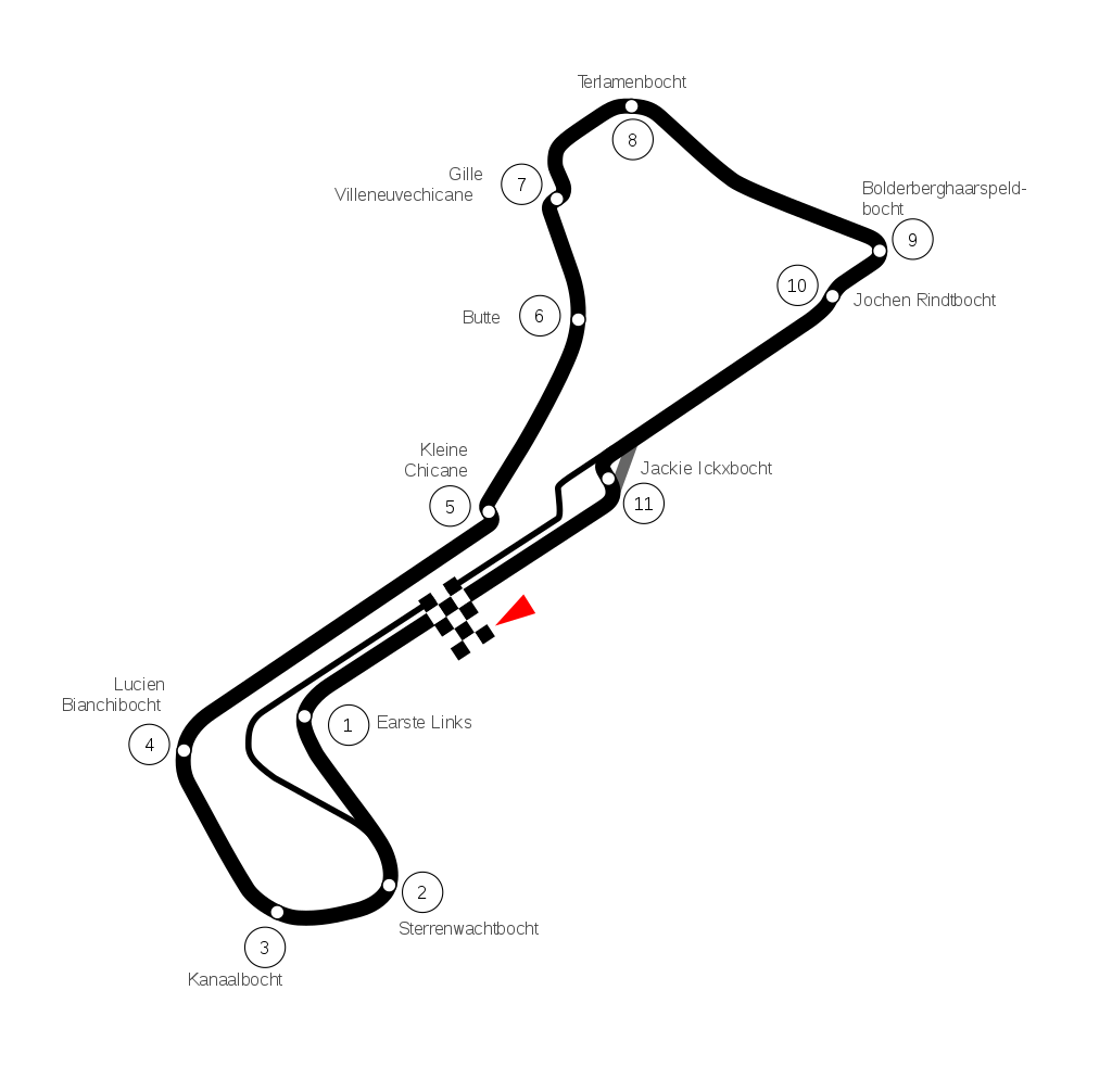 iLumen European Solar Challenge (iESC) — map